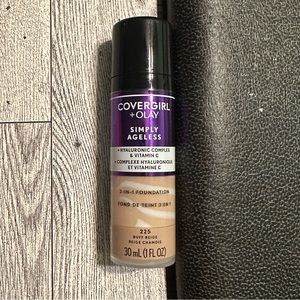 Covergirl + Olay Simply Ageless 3 in 1 foundation + hyaluronic complex